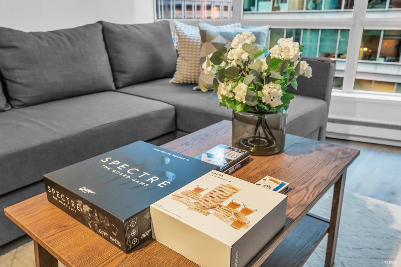 1-Br Condo In Downtown Coal Harbour With Parking And City Views Vancouver Exterior foto